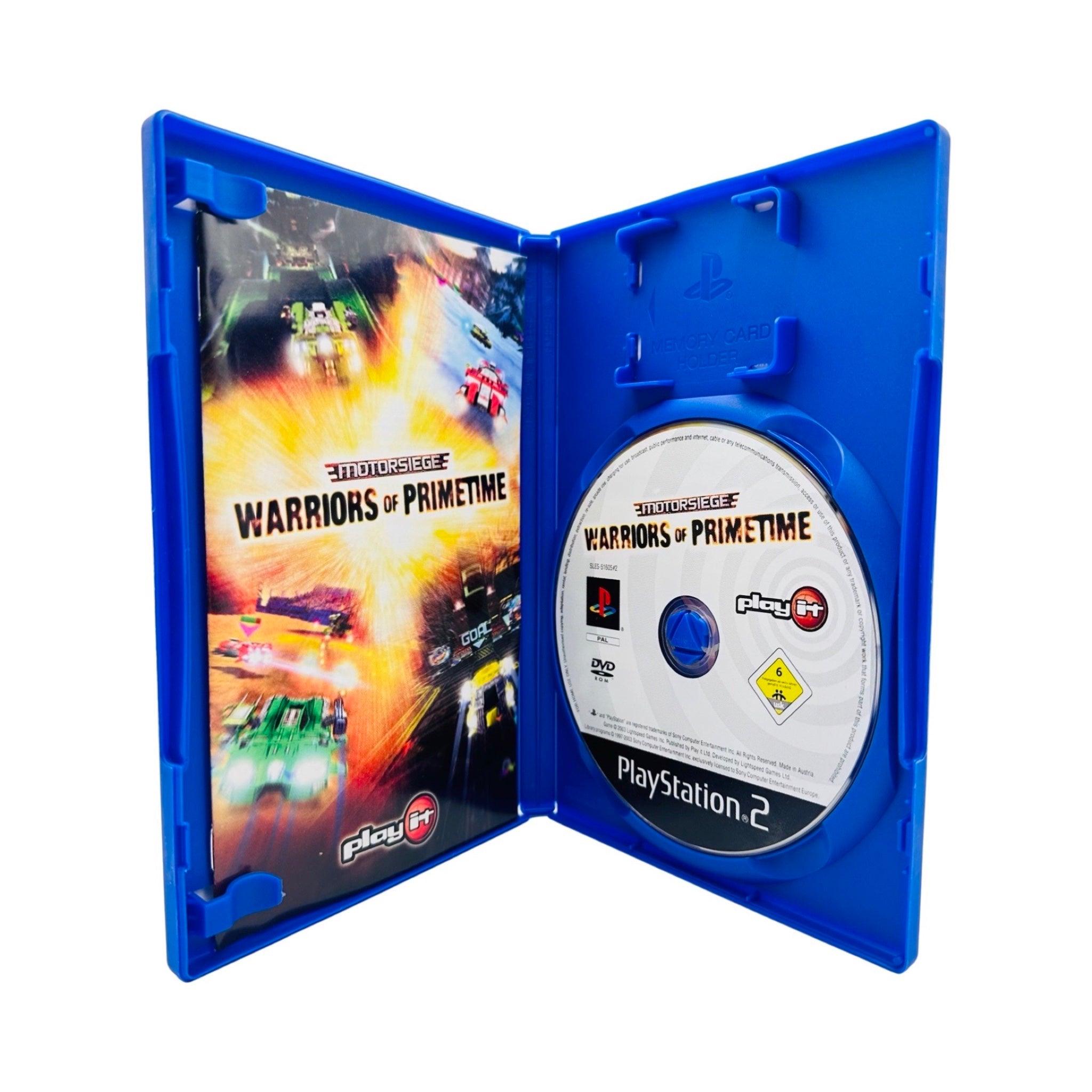 PS2: Motorsiege: Warriors Of Prime Time - RetroGaming.no