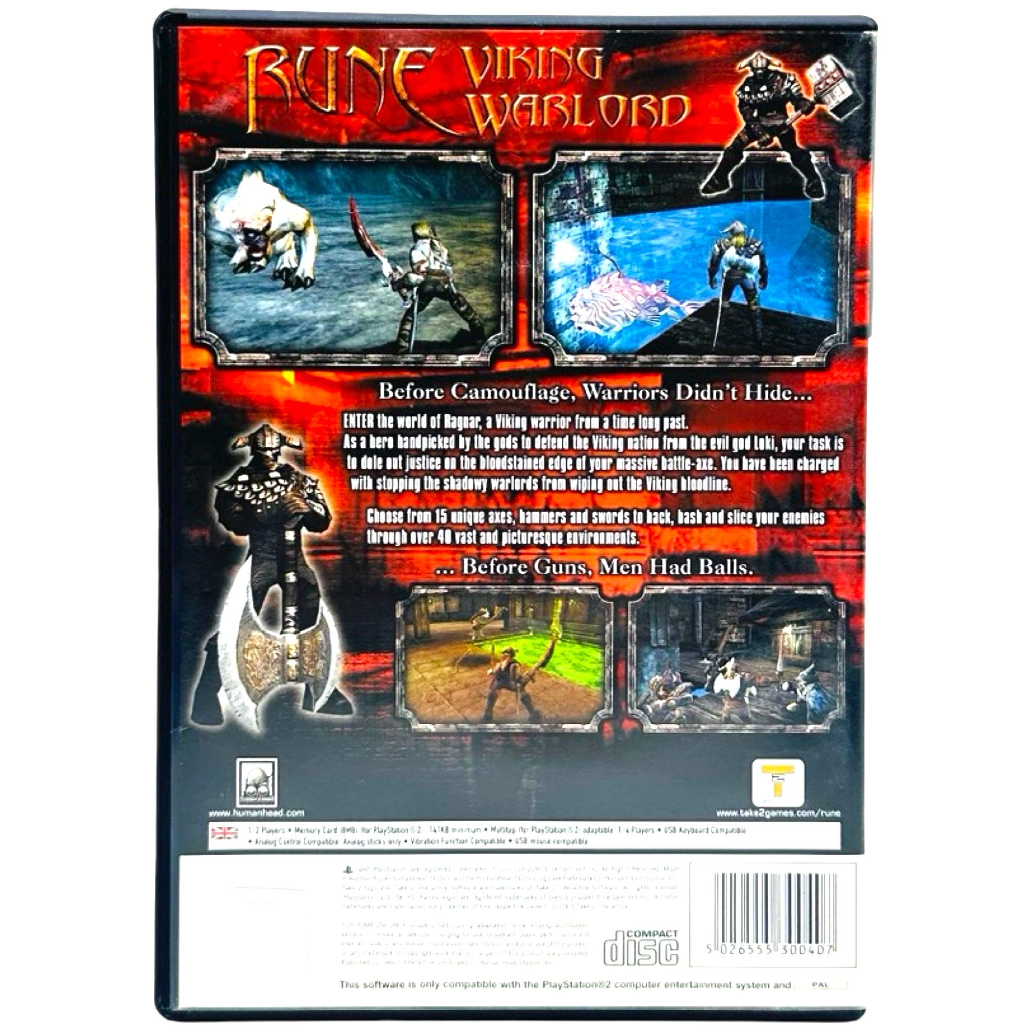 PS2: Rune Viking Warlord - RetroGaming.no