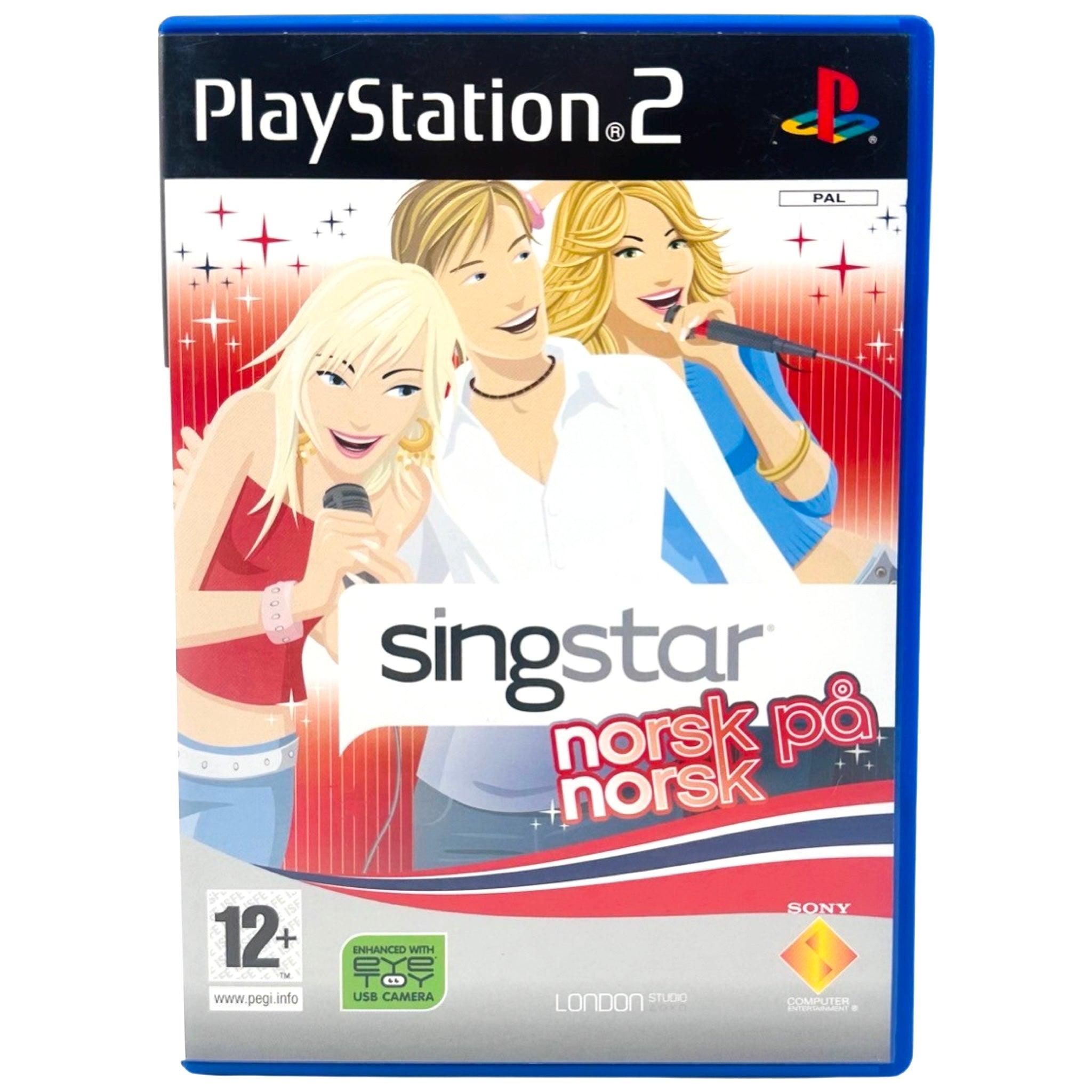 PS2: SingStar Norsk På Norsk - RetroGaming.no
