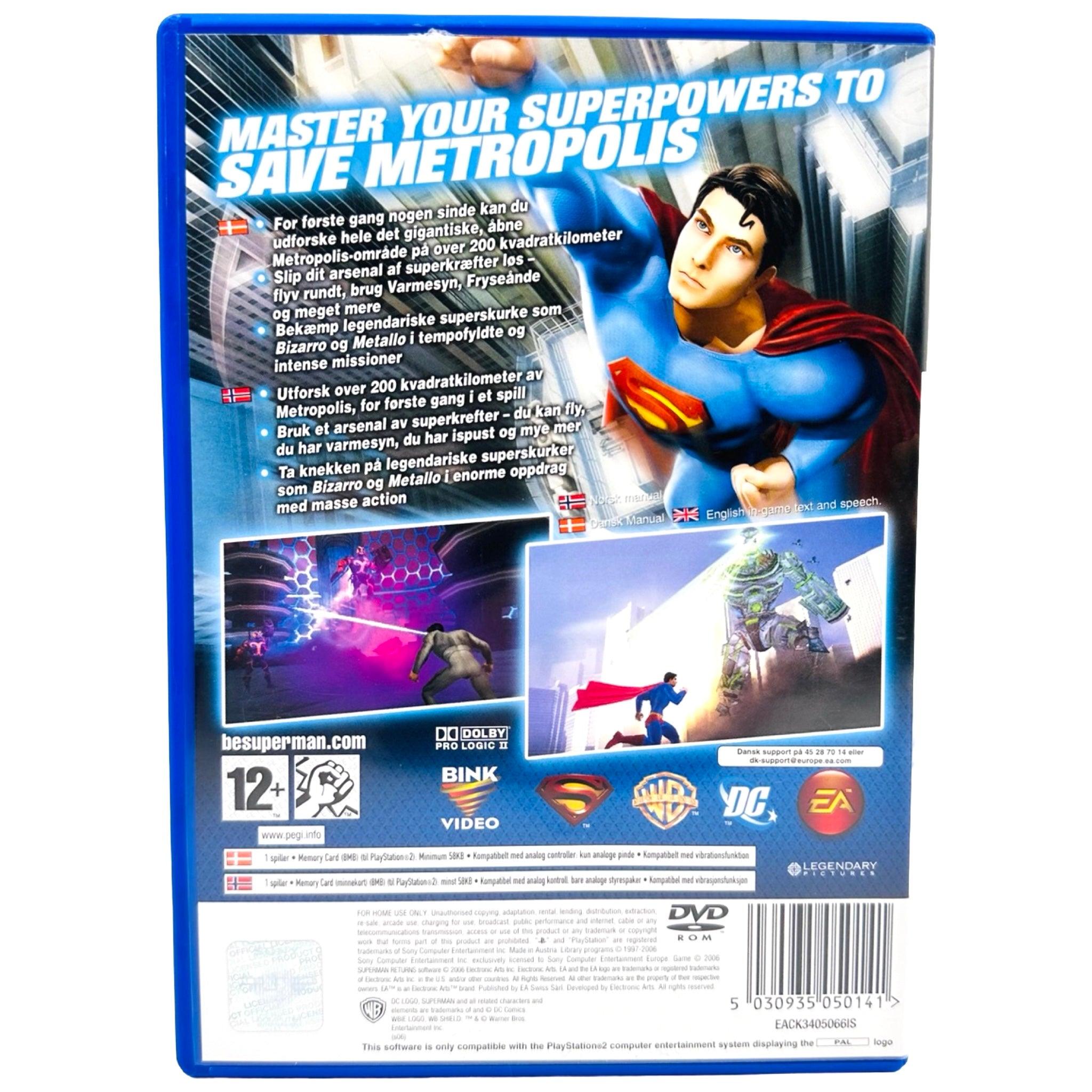 PS2: Superman Returns - RetroGaming.no