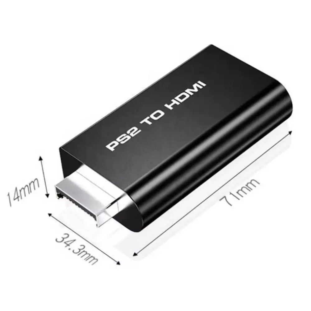 PS2 til HDMI Konverter Adapter - Konverter
