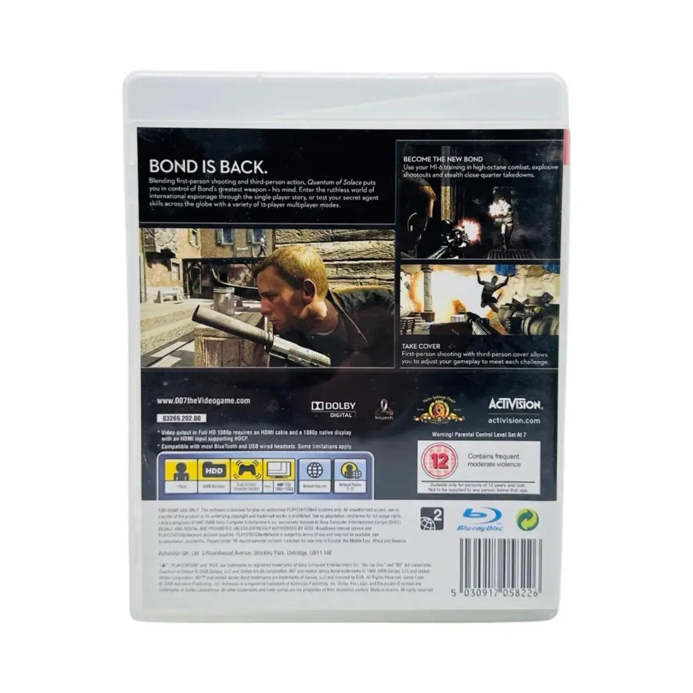 PS3: 007 Quantum Of Solace - RetroGaming.no