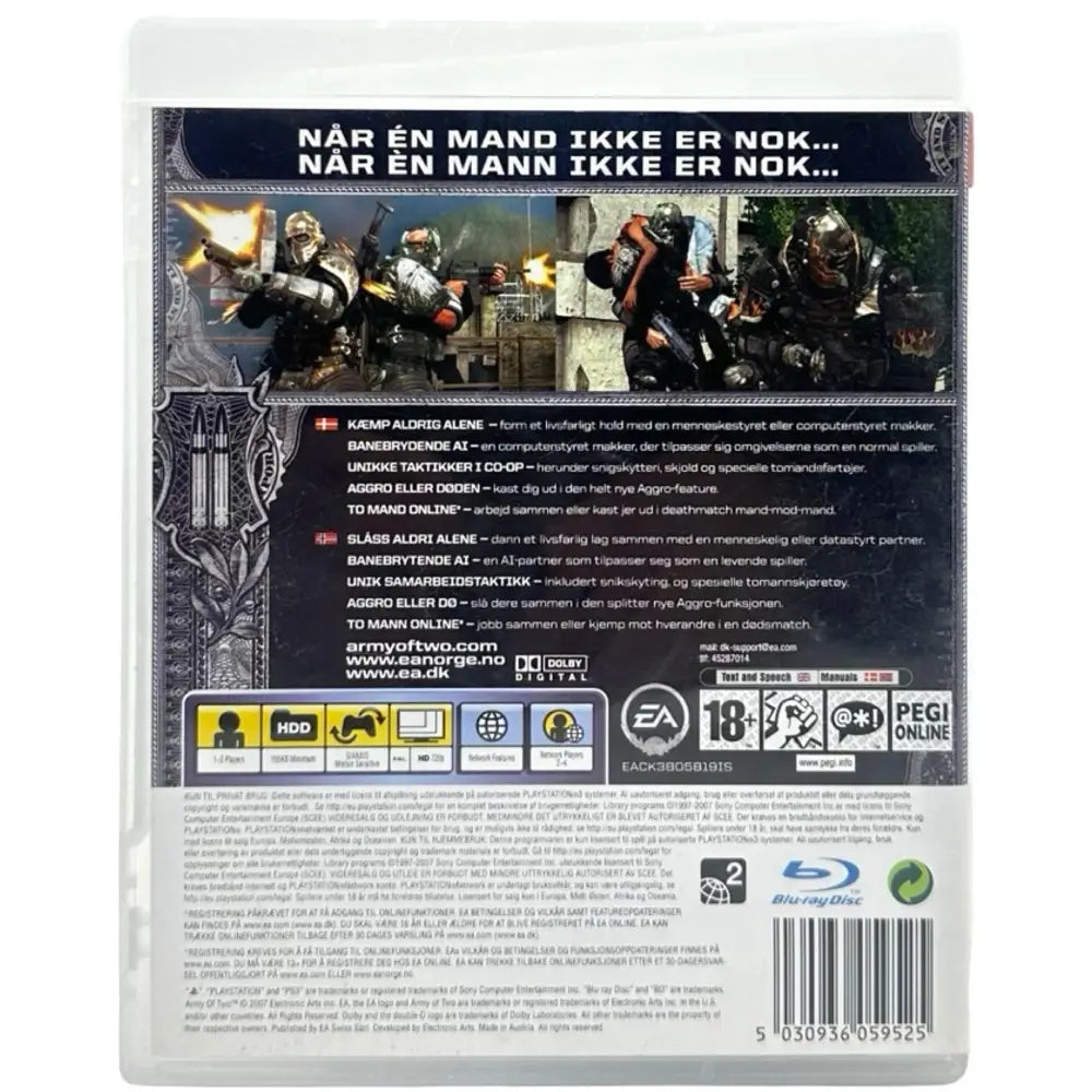 PS3: Army Of Two - RetroGaming.no