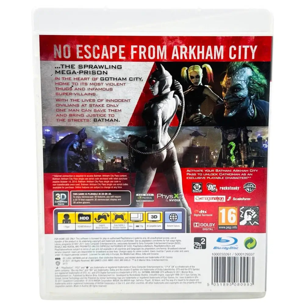 PS3: Batman: Arkham City - RetroGaming.no