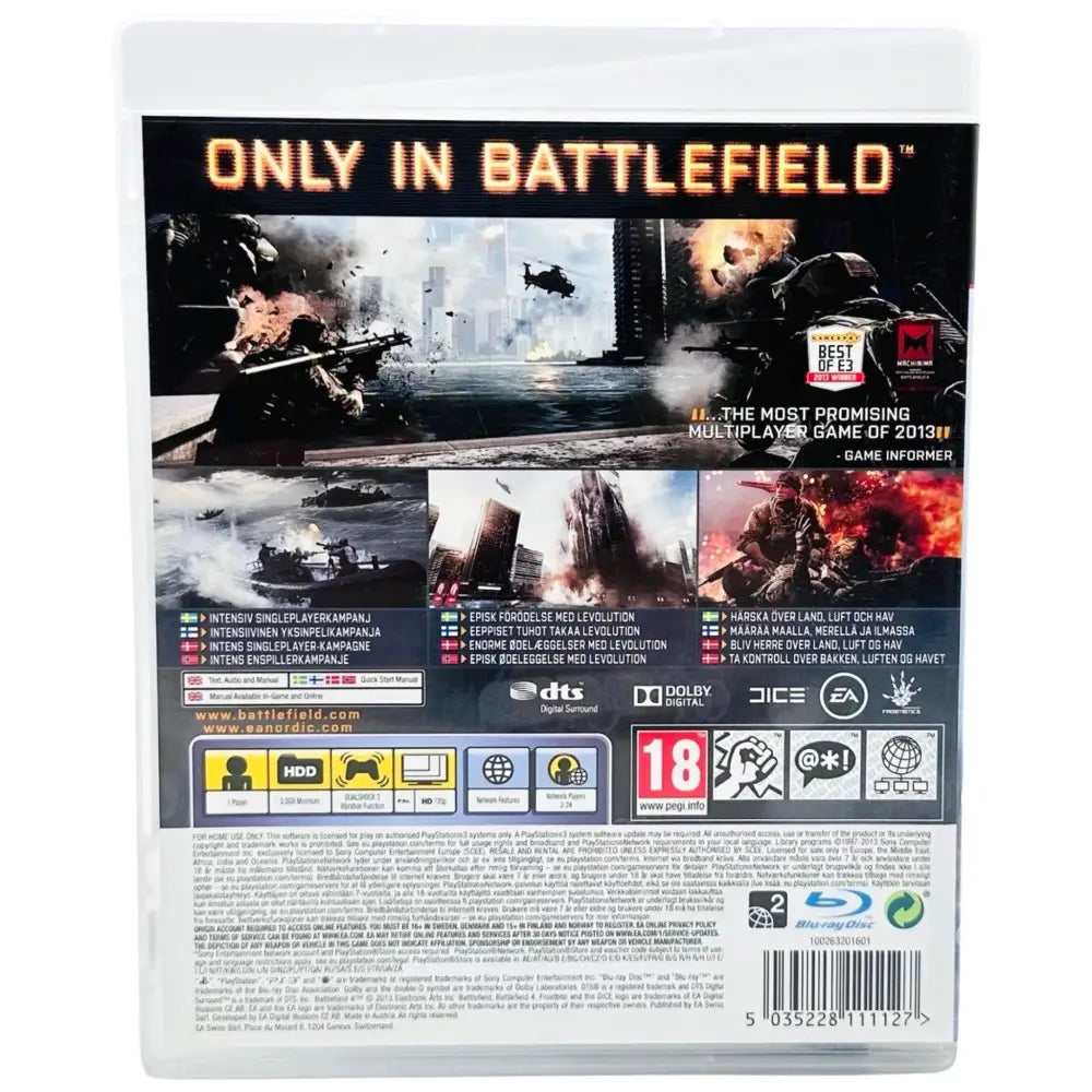 PS3: Battlefield 4 - RetroGaming.no