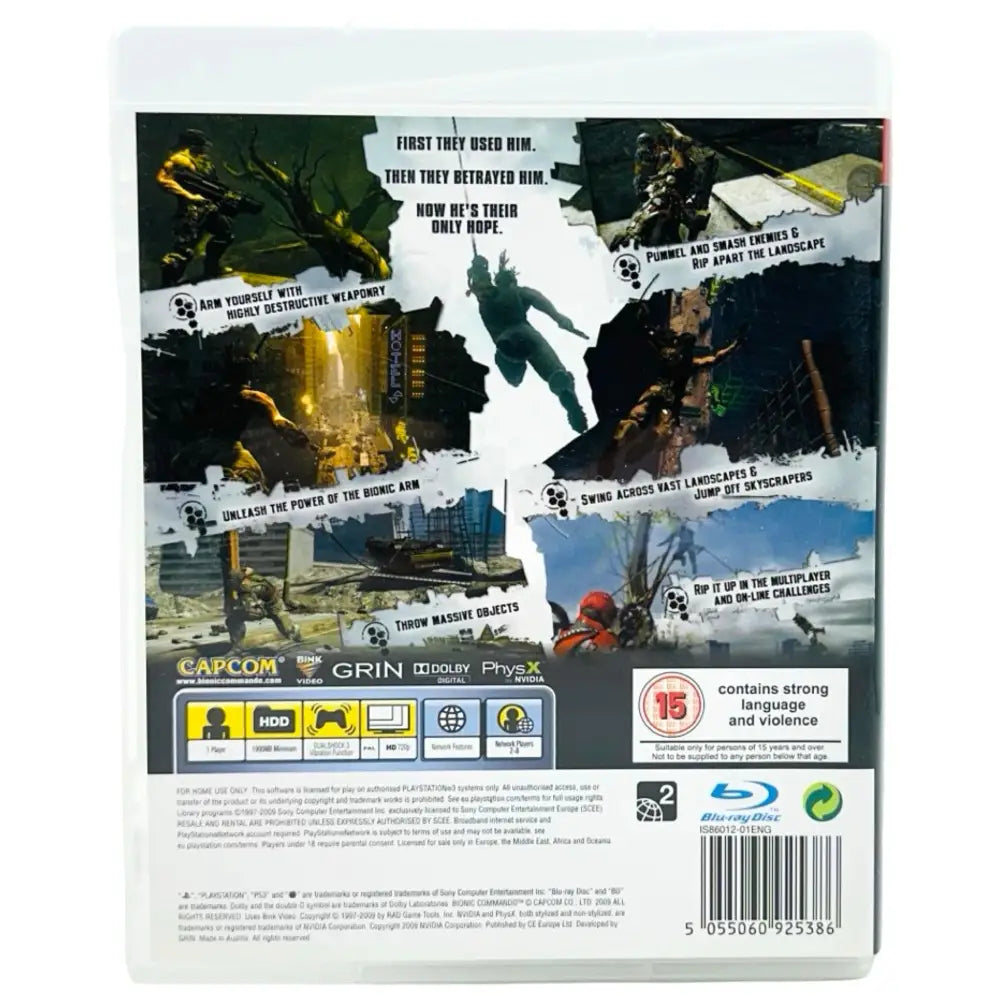 Bionic Commando - PlayStation 3 (PS3) Spill
