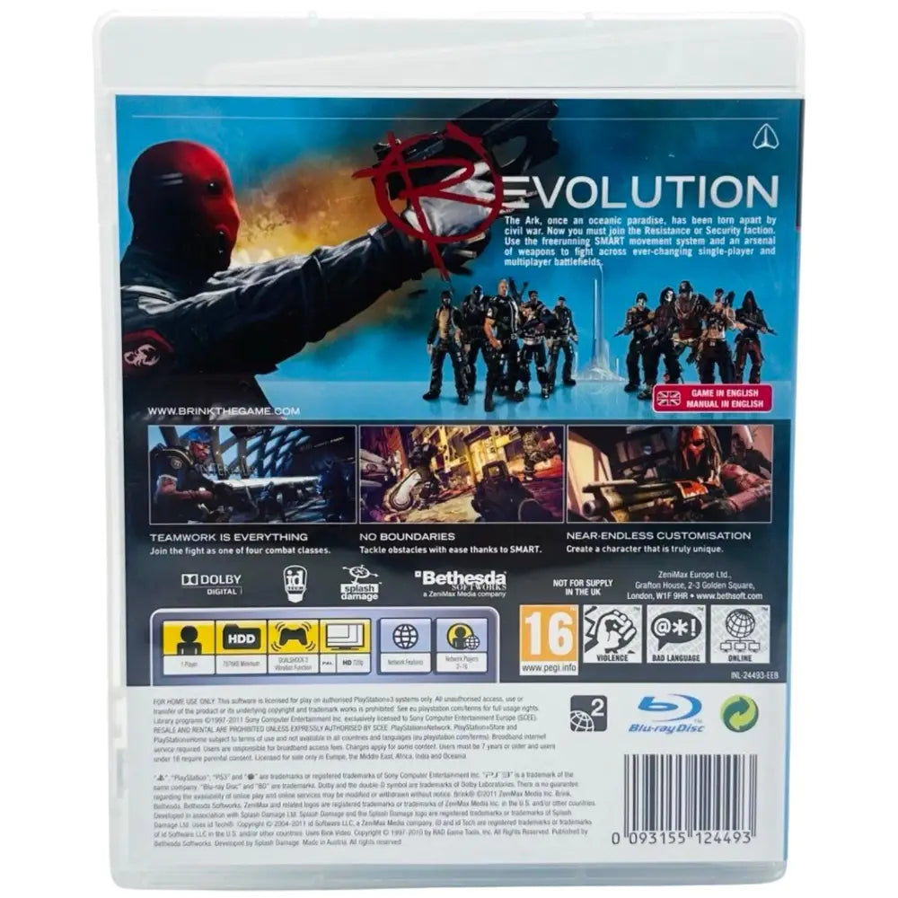 PS3: Brink - RetroGaming.no