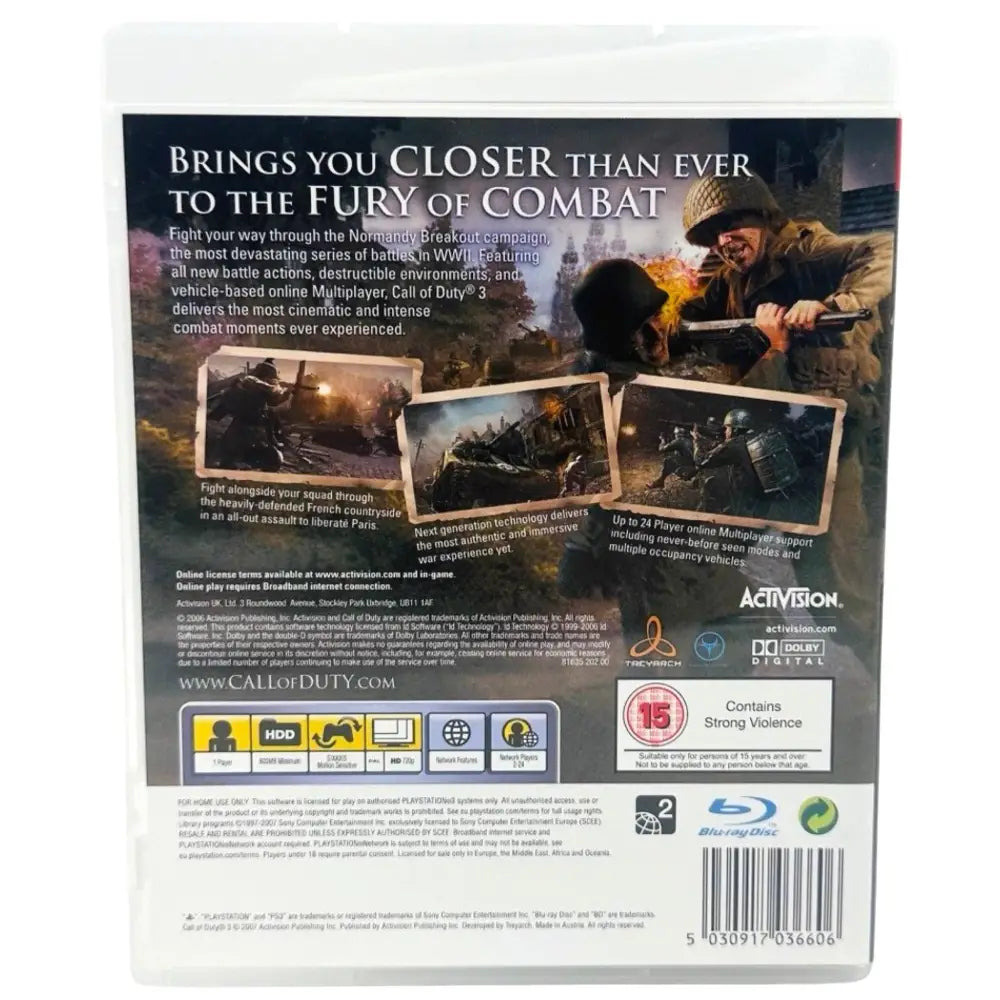 PS3: Call Of Duty 3 - RetroGaming.no