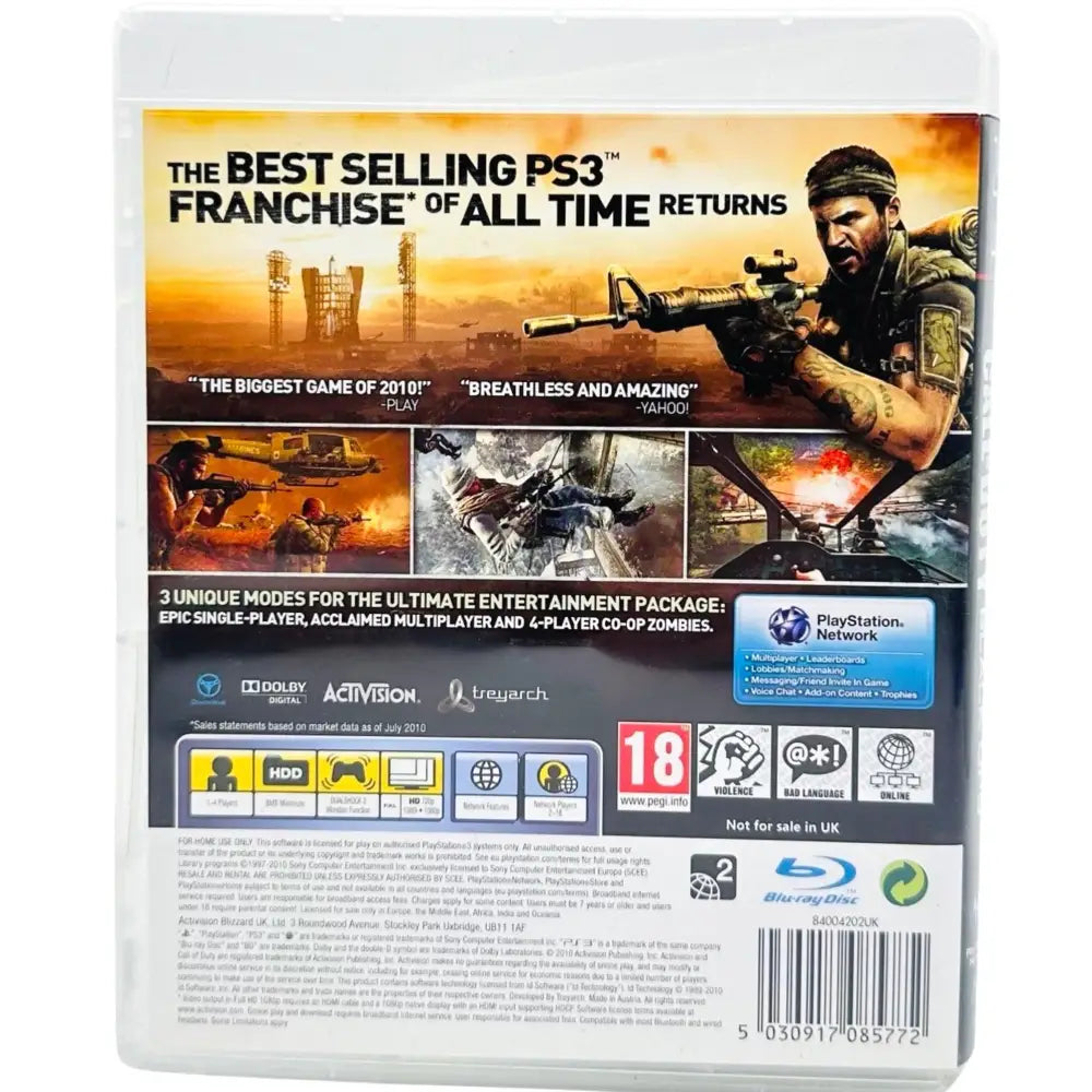 PS3: Call Of Duty: Black Ops - RetroGaming.no