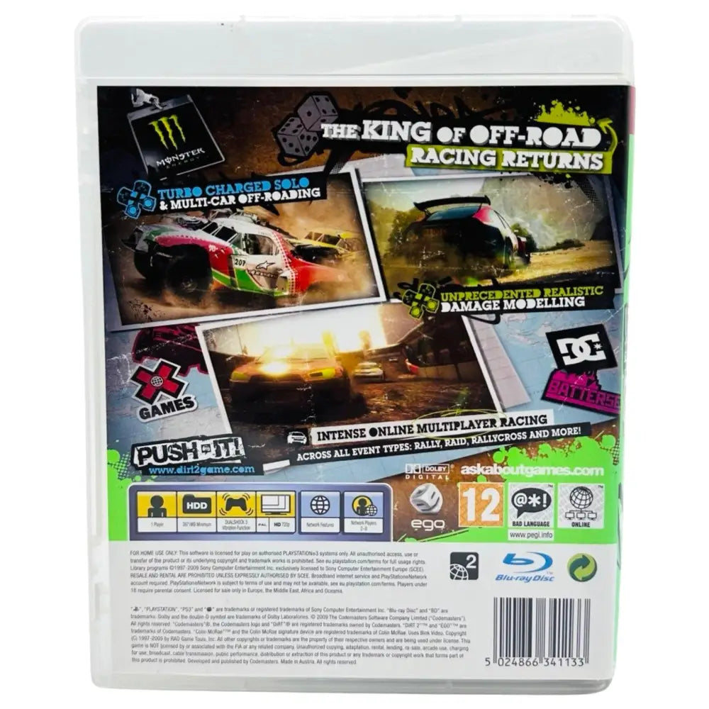 PS3: Colin McRae Dirt 2 - RetroGaming.no