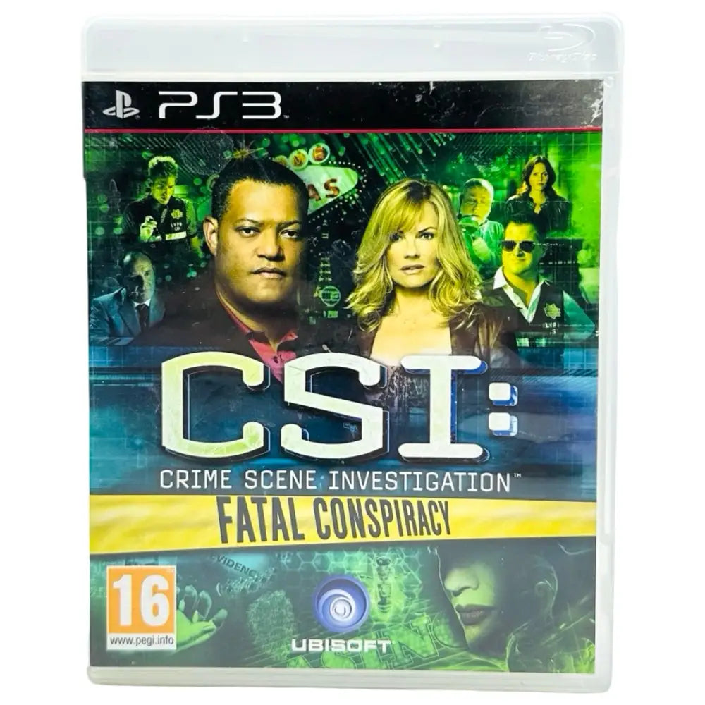 PS3: CSI: Fatal Conspiracy - Spill