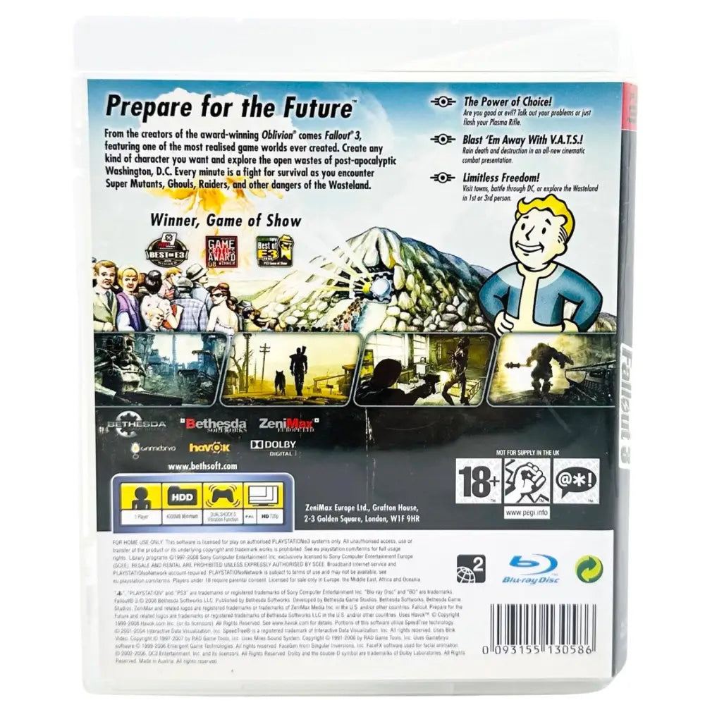 PS3: Fallout 3 - RetroGaming.no