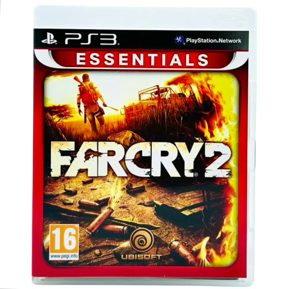 PS3: Far Cry 2 - Cover - Manual - Spill/Disk / Essentials - Spill
