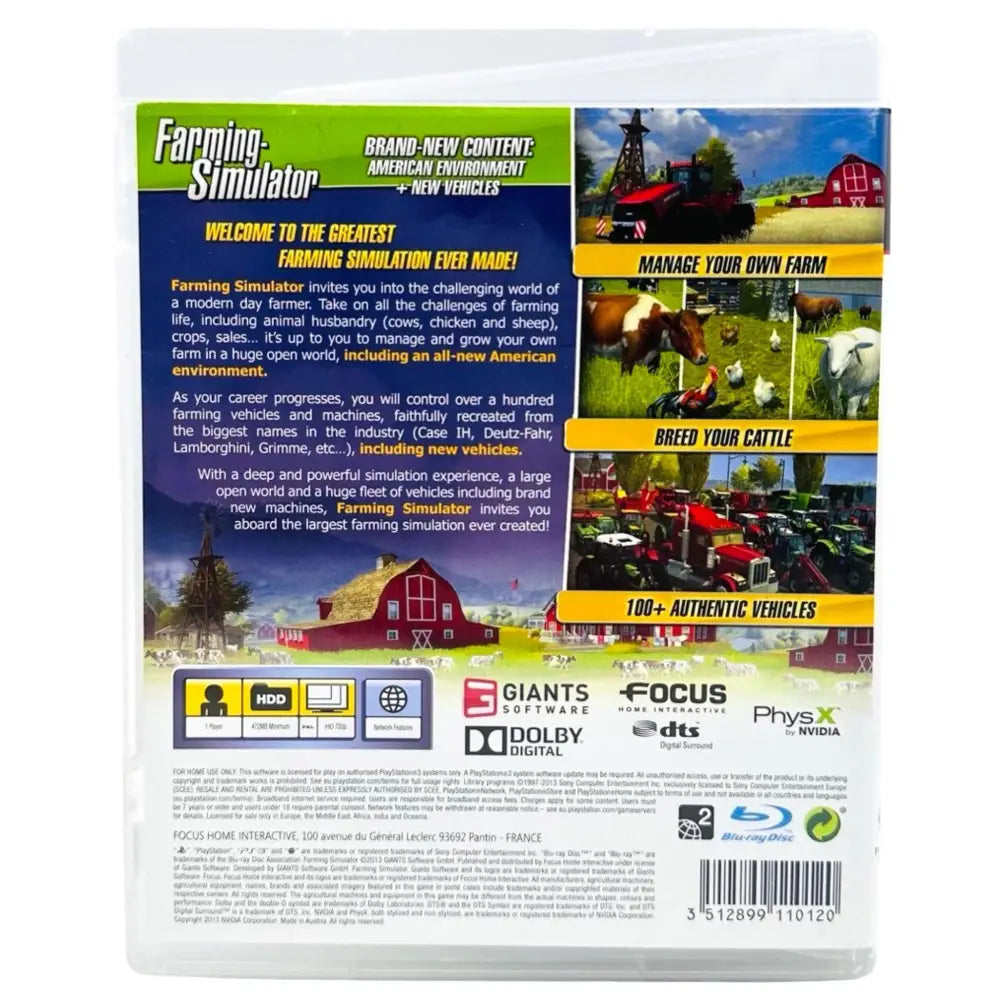 PS3: Farming Simulator 2013 - RetroGaming.no
