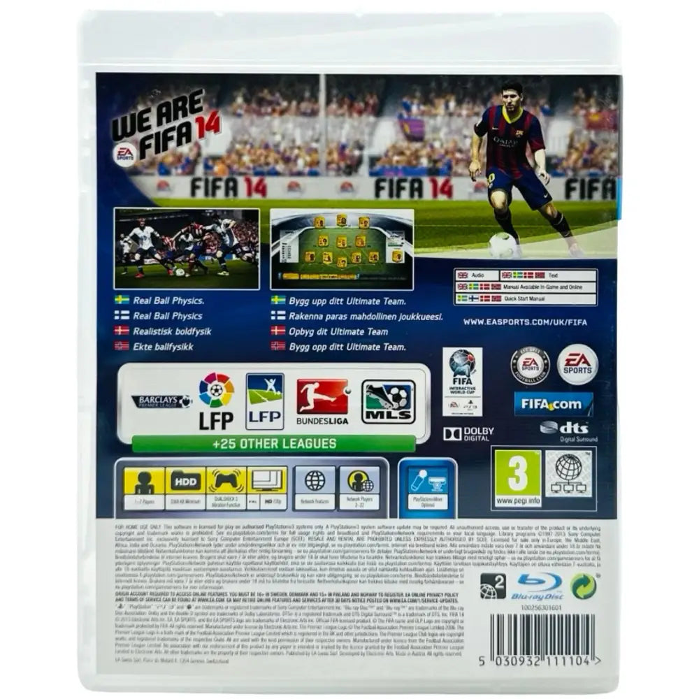 PS3: FIFA 14 - Spill