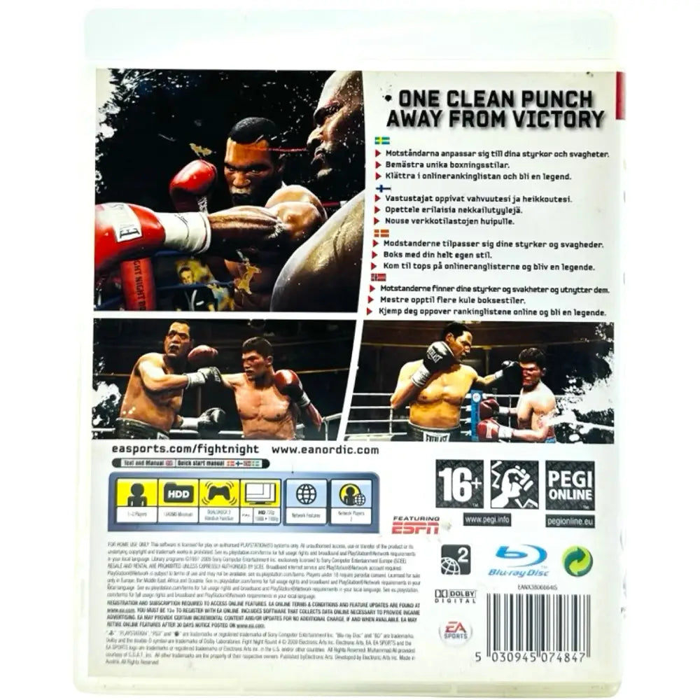 PS3: Fight Night Round 4 - Spill