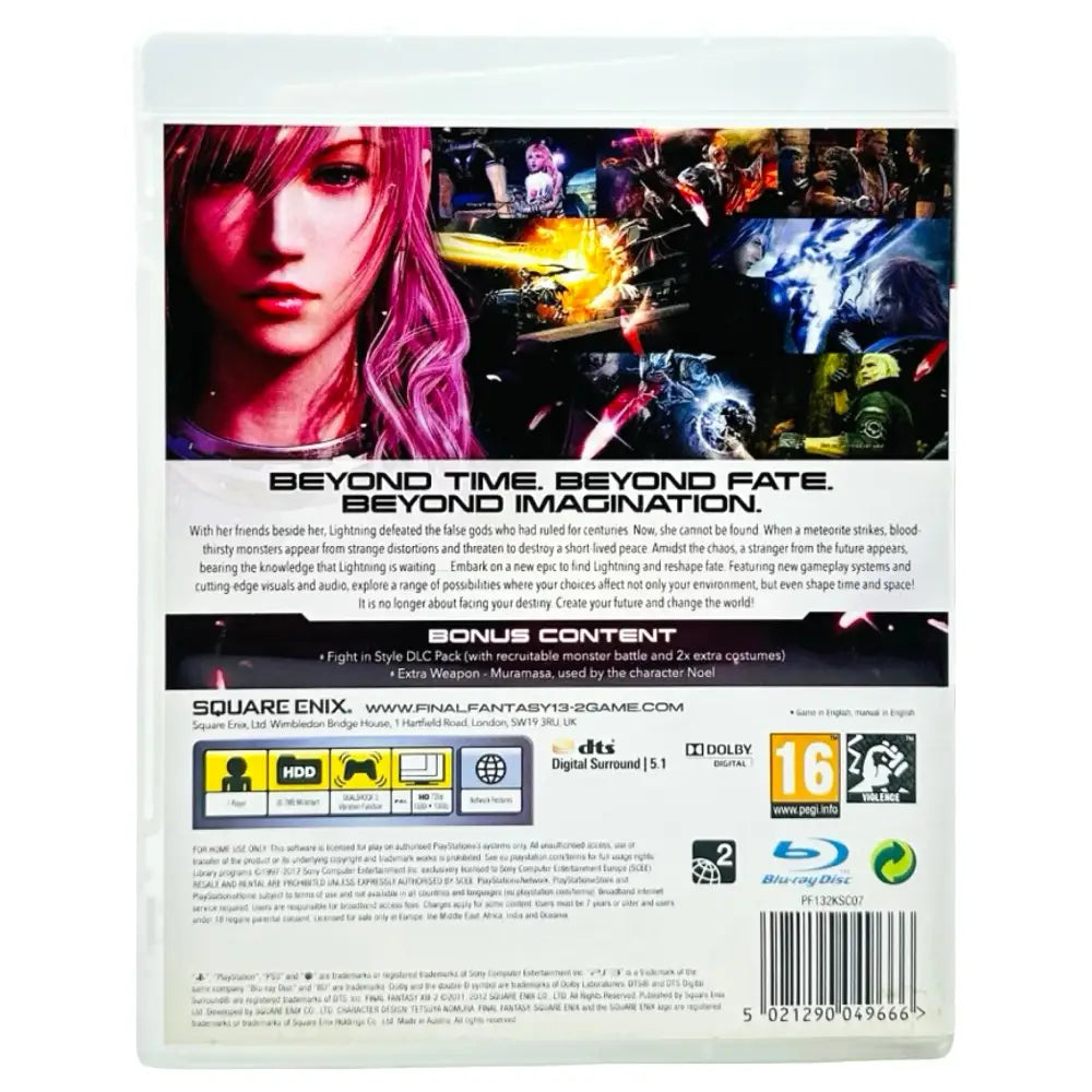 PS3: Final Fantasy XIII-2 - Spill