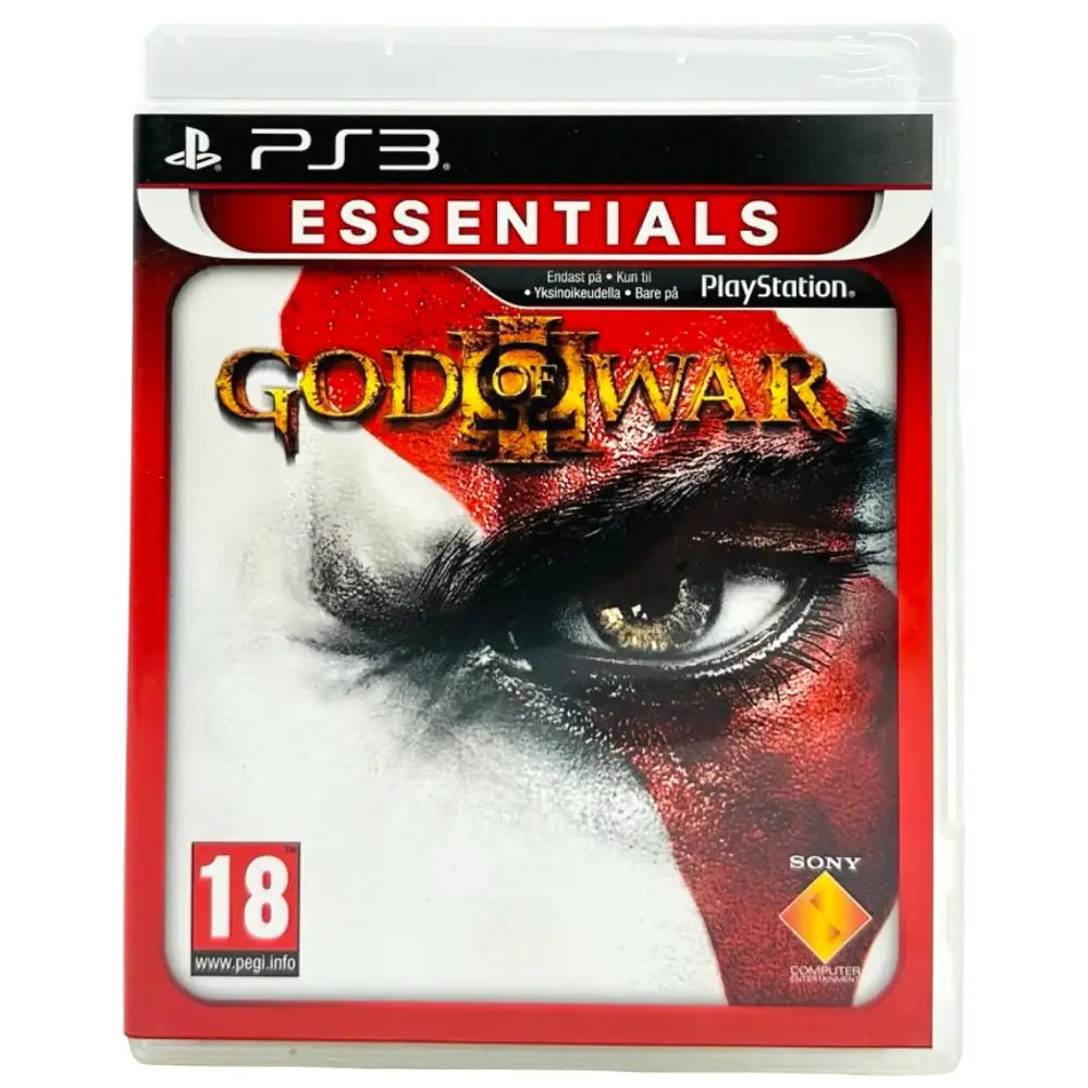 PS3: God Of War III Cover Spill/Disk / Standard Spill
