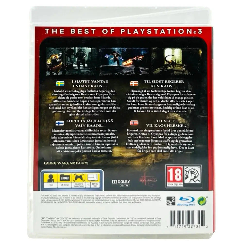 PS3: God Of War III Spill