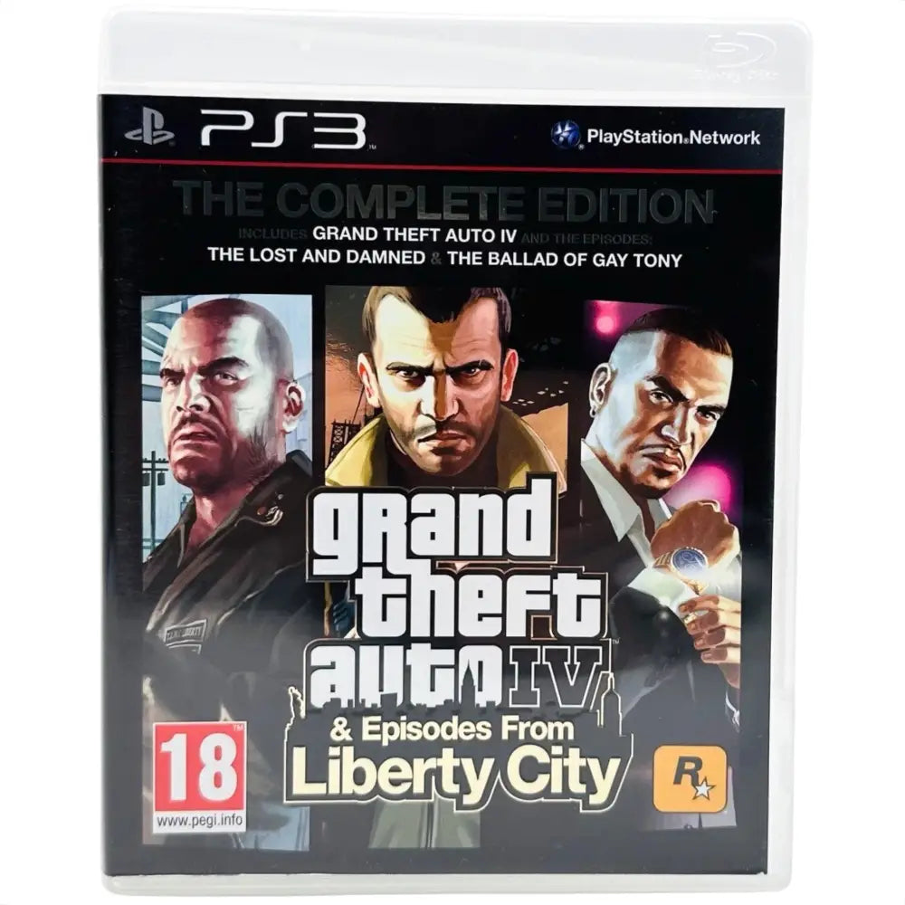 PS3: Grand Theft Auto: Episodes From Liberty City - RetroGaming.no
