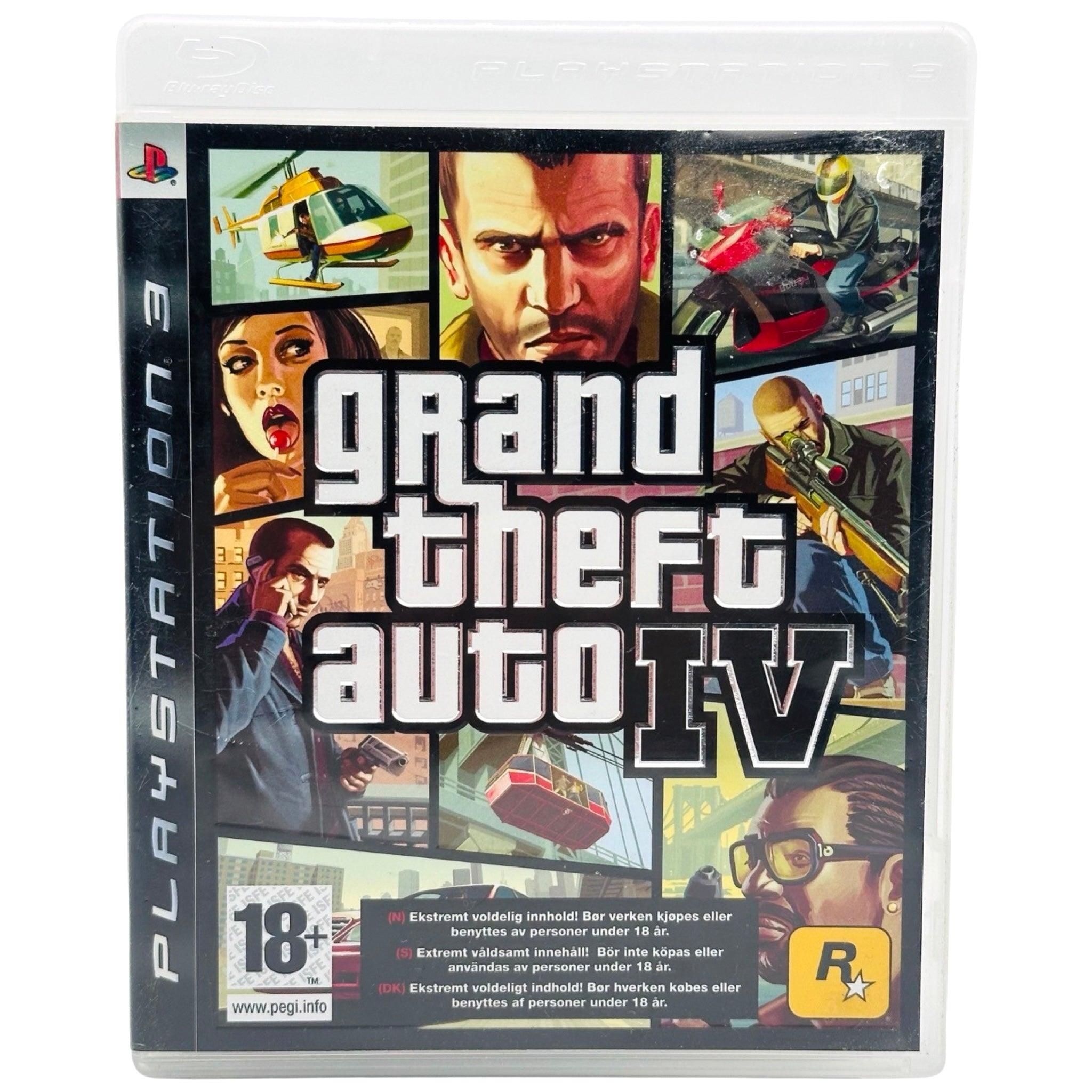 PS3: Grand Theft Auto IV - RetroGaming.no