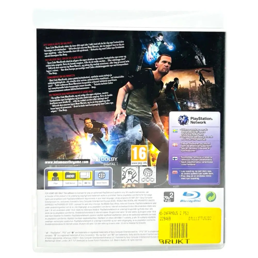 PS3: Infamous 2 Spill