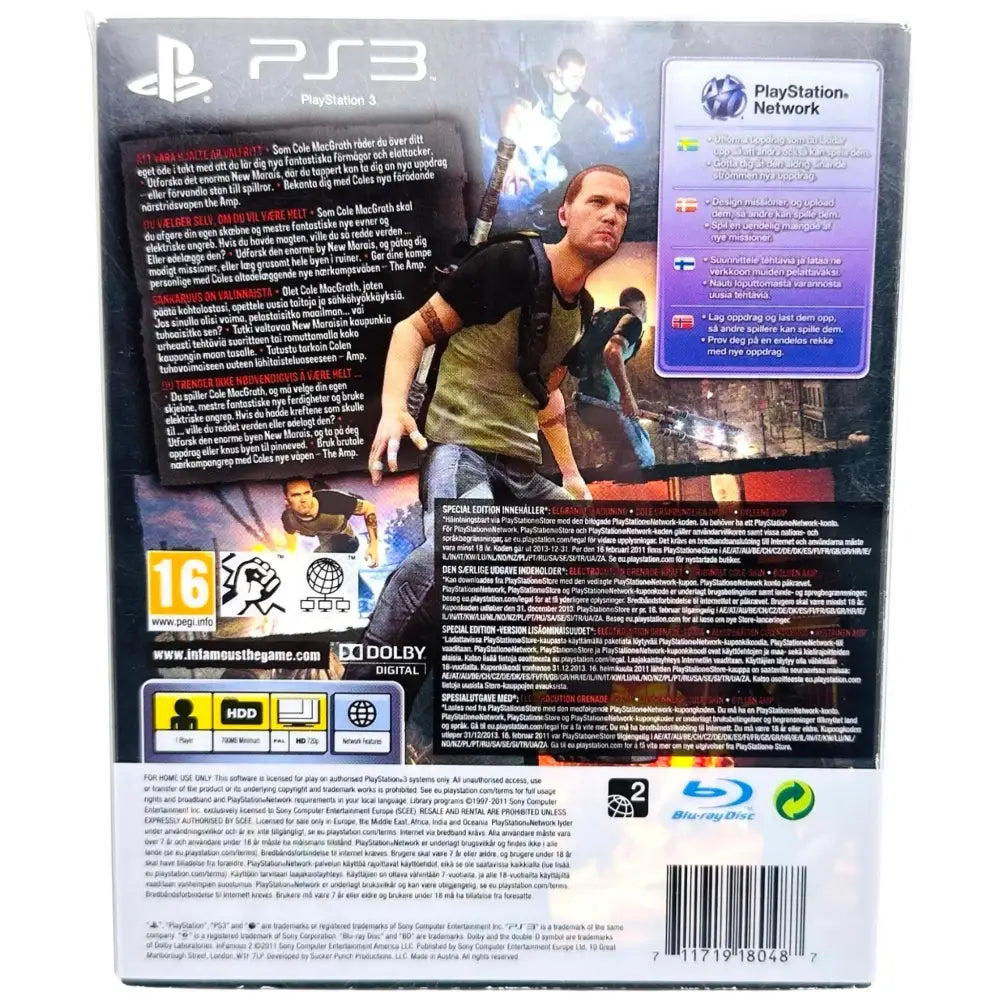 PS3: Infamous 2 - RetroGaming.no