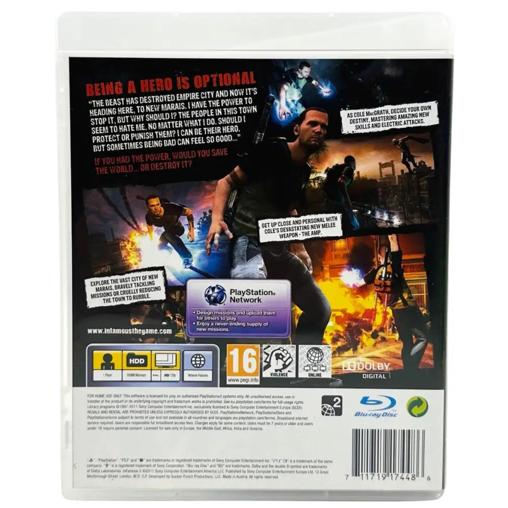 PS3: Infamous 2 - RetroGaming.no