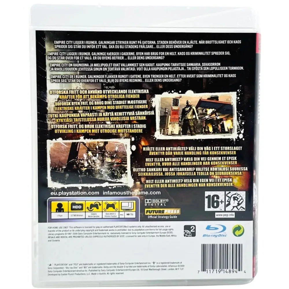 PS3: Infamous - RetroGaming.no