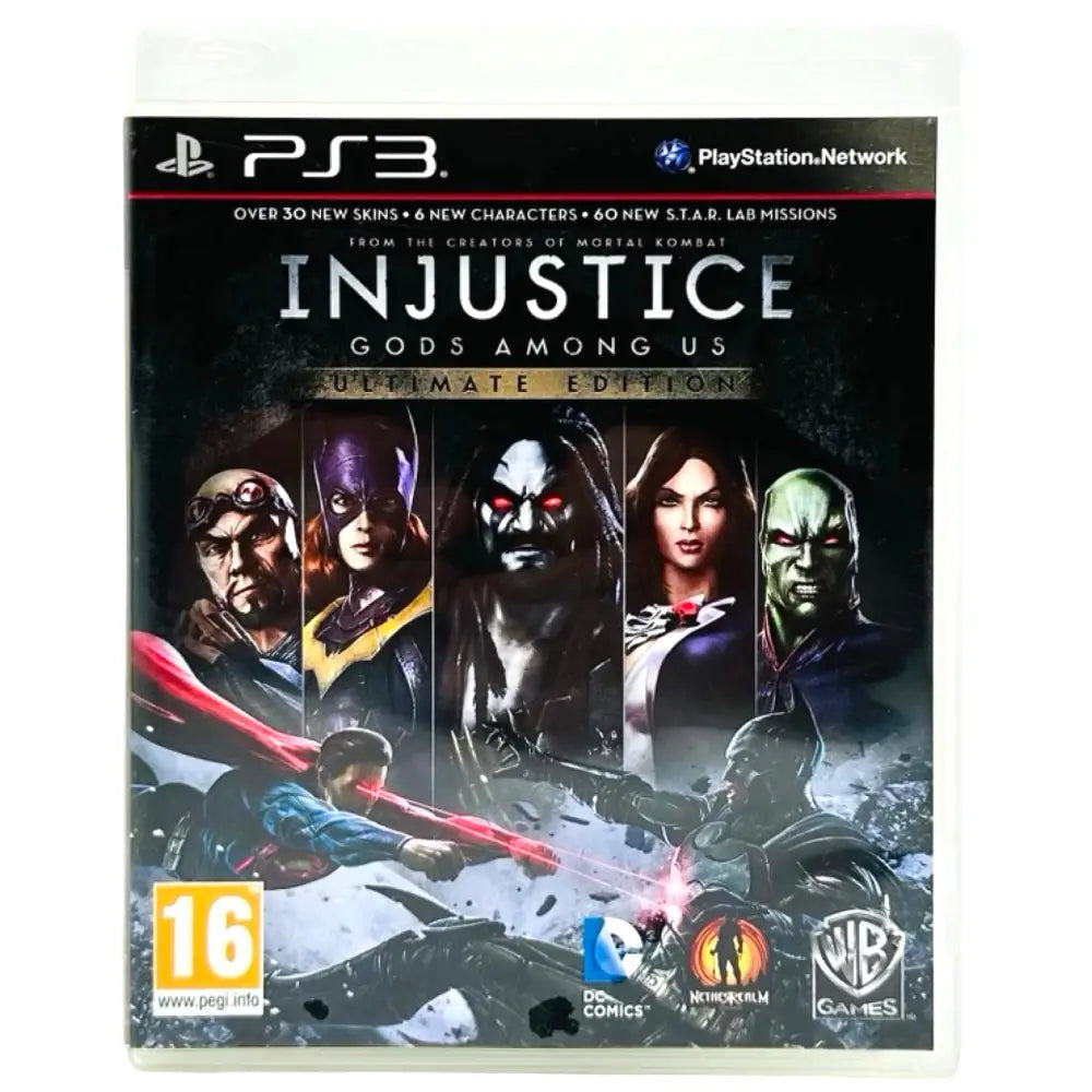 PS3: Injustice: Gods Among Us - Spill