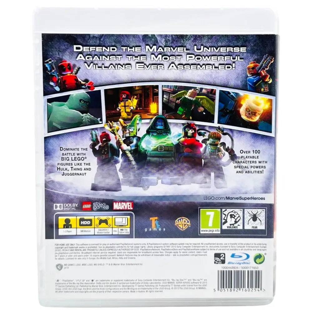PS3: LEGO Marvel Super Heroes - RetroGaming.no