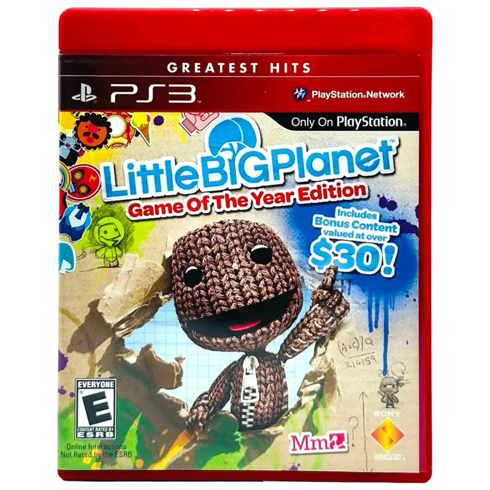 PS3: LittleBigPlanet [Game Of The Year Greatest Hits] (NTSC - Sonefri) - Spill
