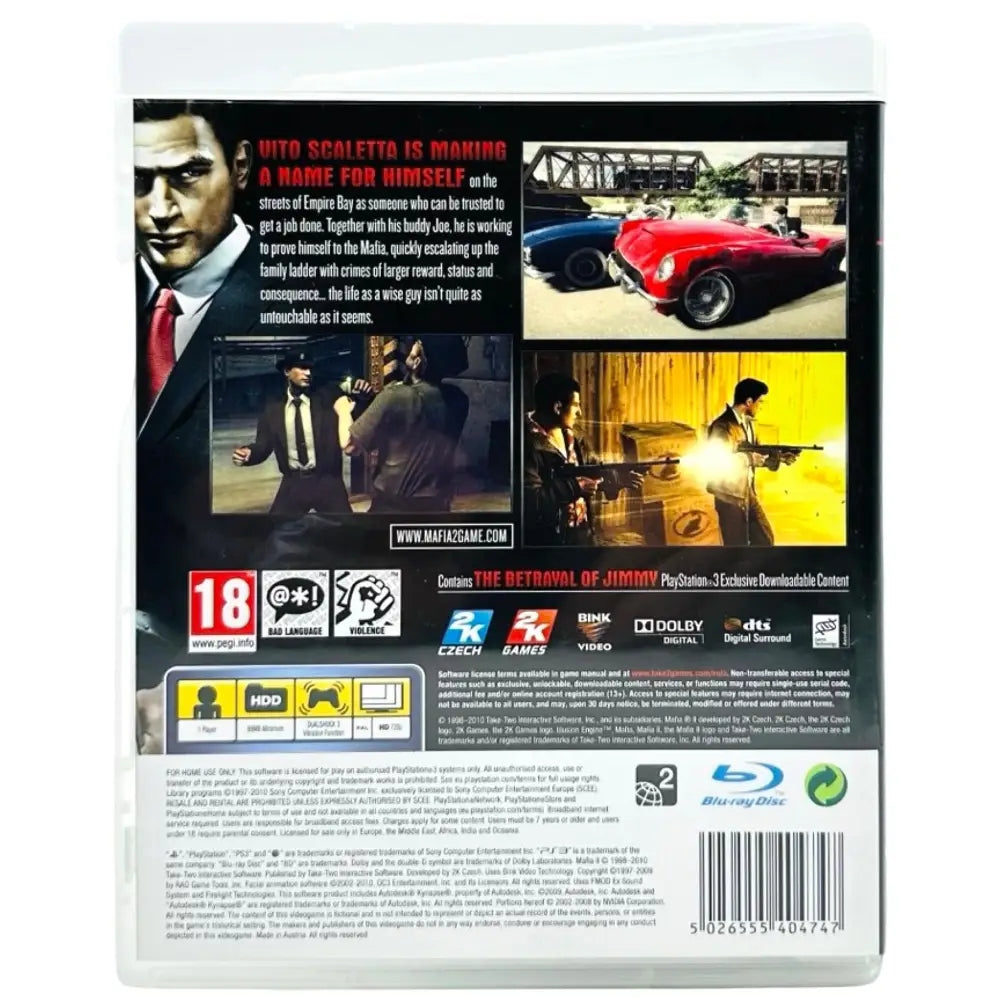 PS3: Mafia II - Spill