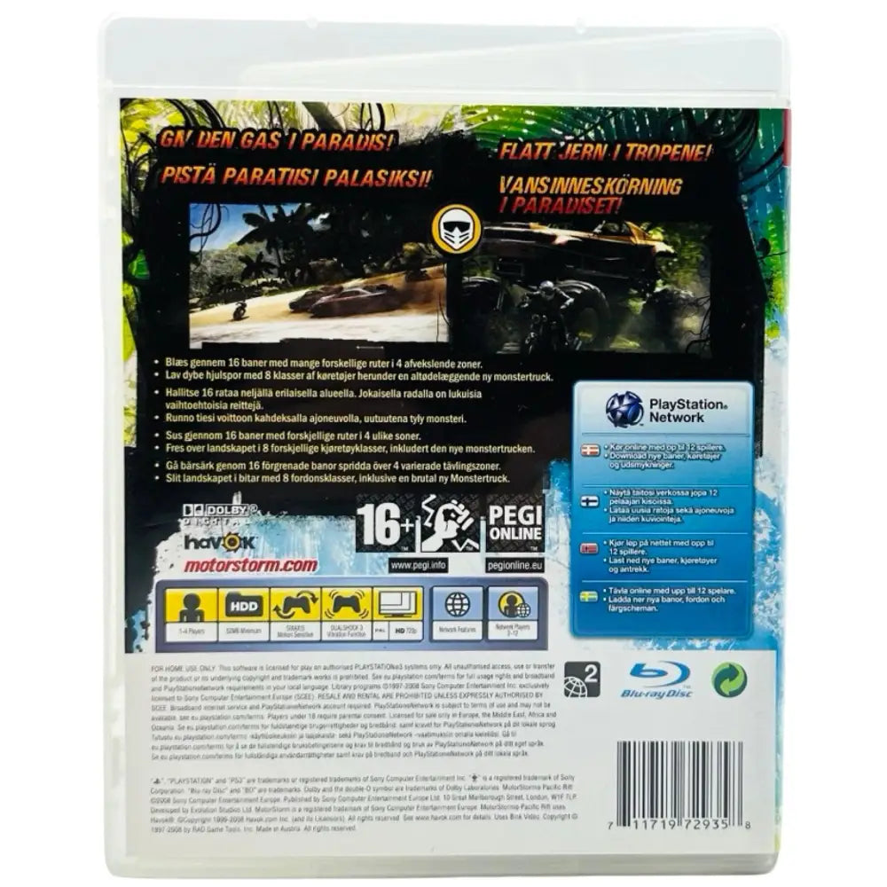 PS3: MotorStorm: Pacific Rift - Spill