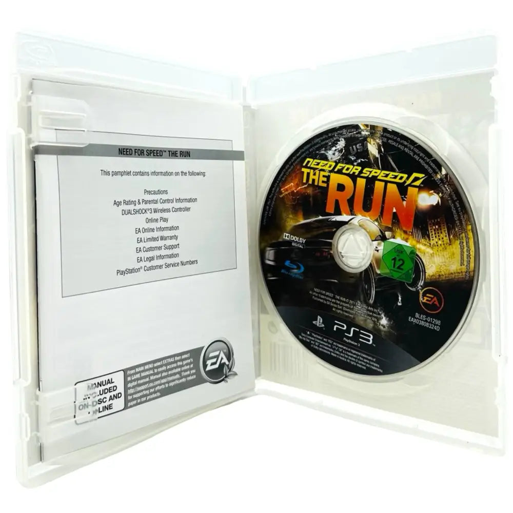 PS3: Need For Speed: The Run - Spill