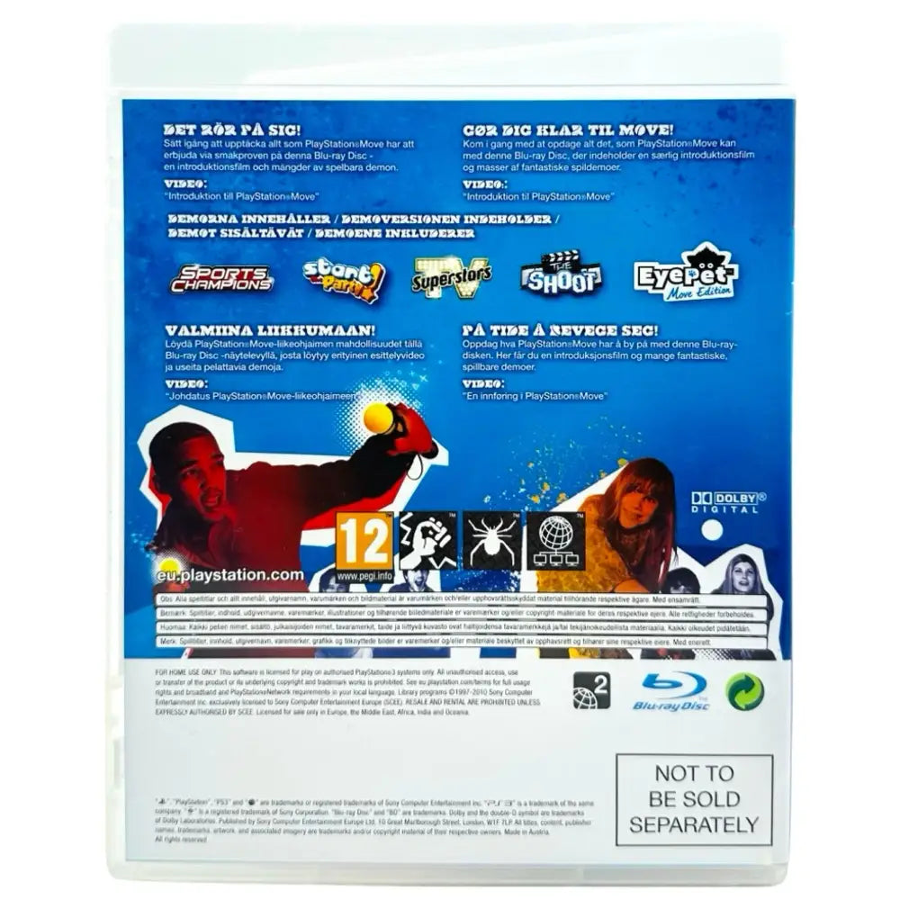 PS3: Playstation Move Starter Disc - RetroGaming.no
