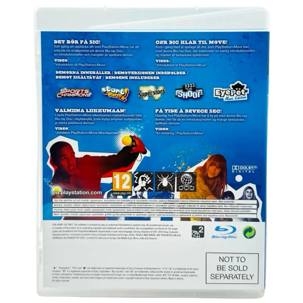 PS3: PlayStation Move Starter Disk - Spill