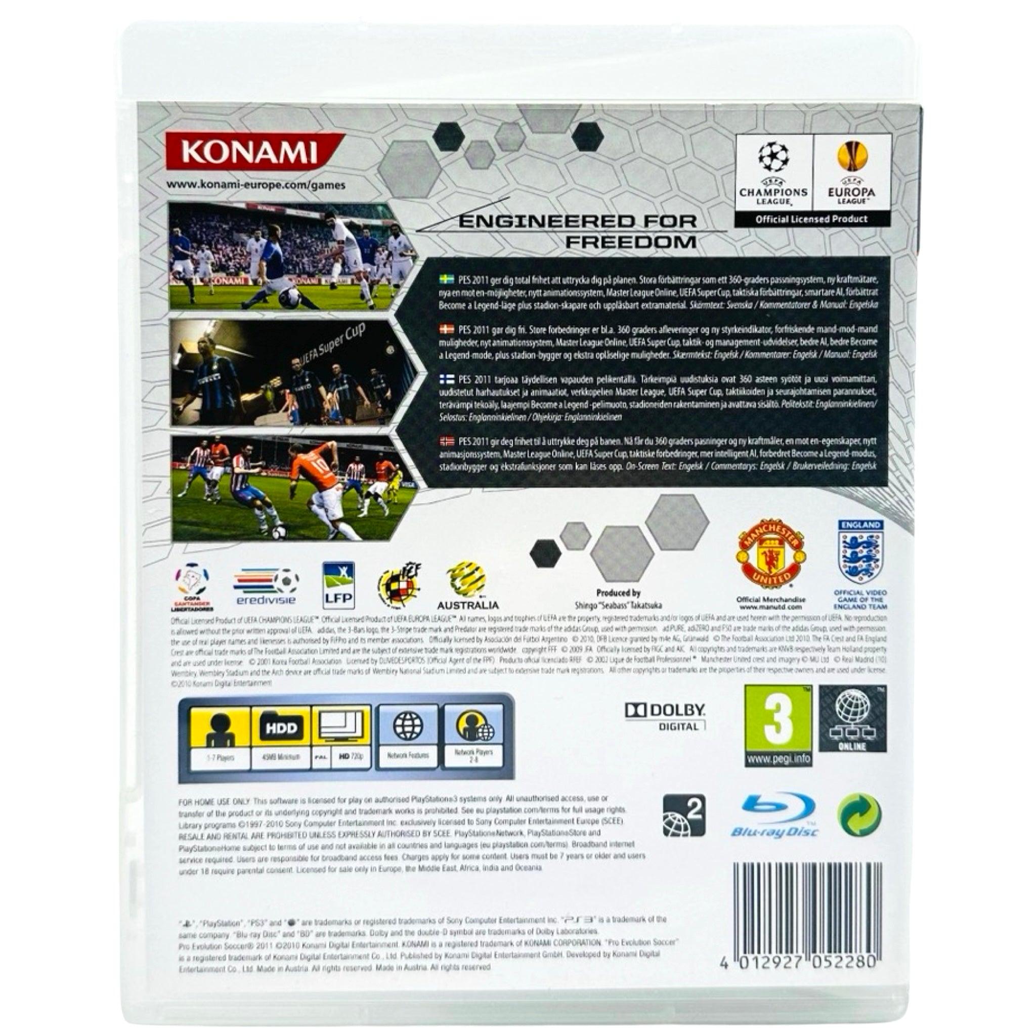 PS3: Pro Evolution Soccer 2011 - RetroGaming.no