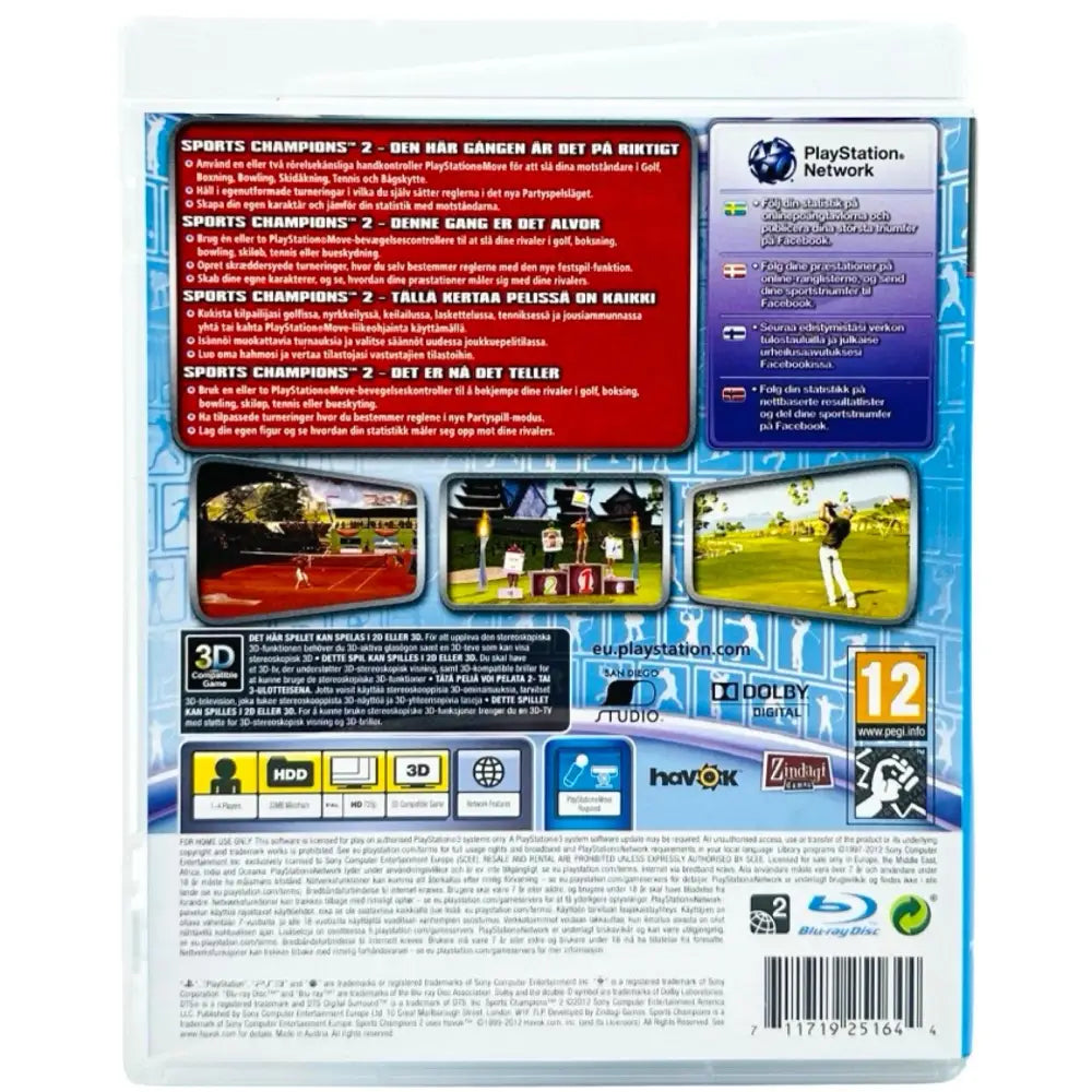 PS3: Sports Champions 2 - RetroGaming.no