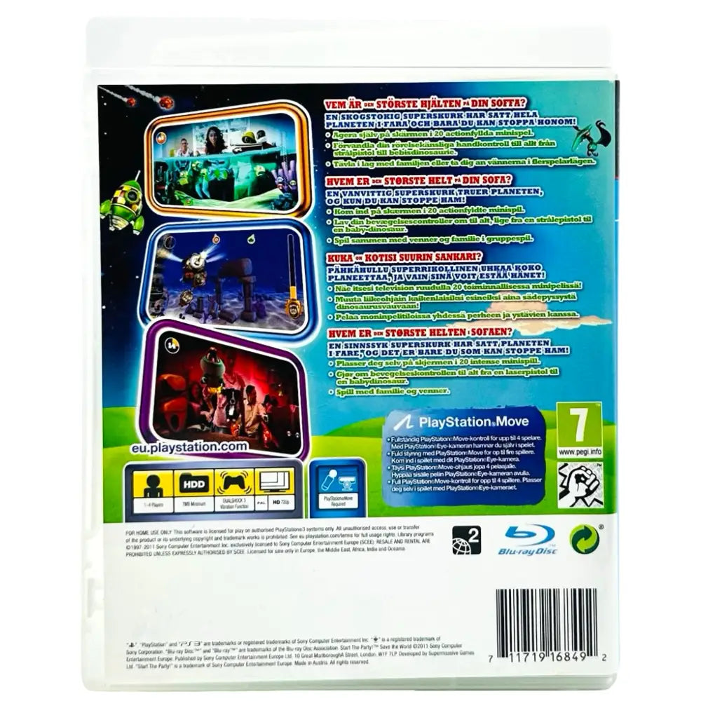 Start The Party: Save World - PlayStation 3 (PS3) Spill