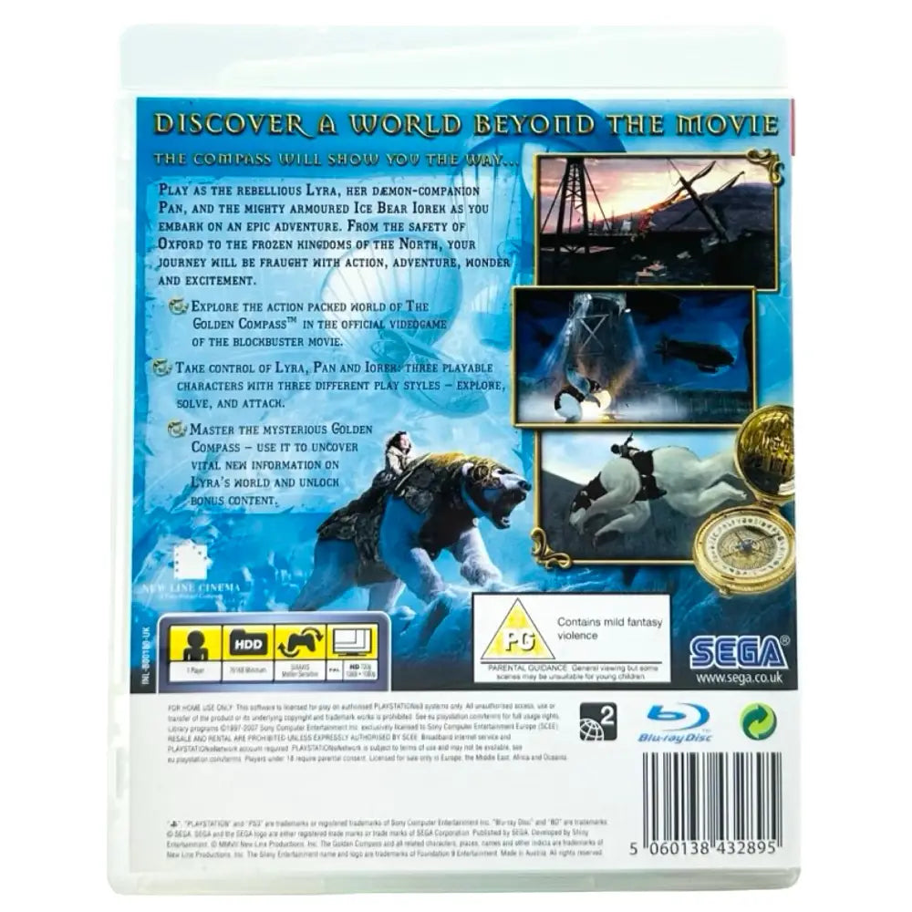 PS3: The Golden Compass - Spill