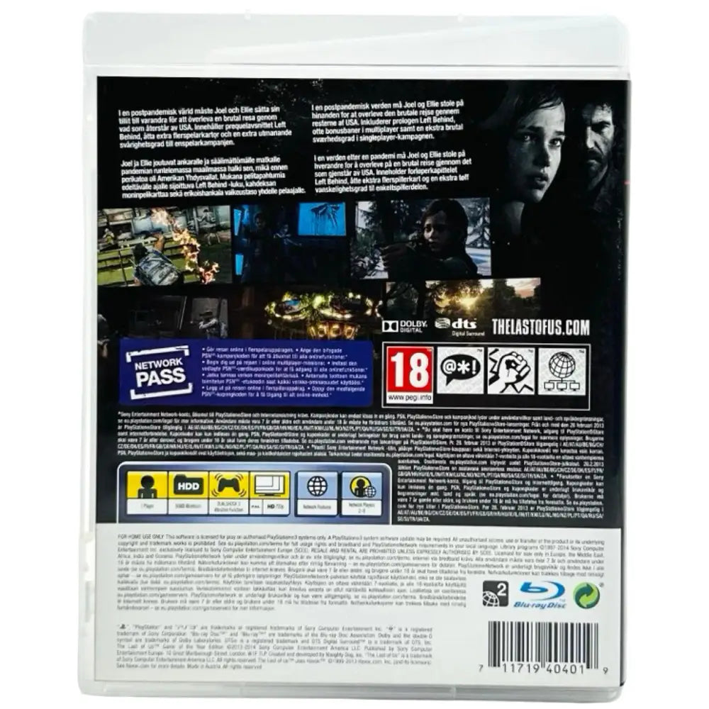 PS3: The Last Of Us [Game Of The Year Edition] - RetroGaming.no