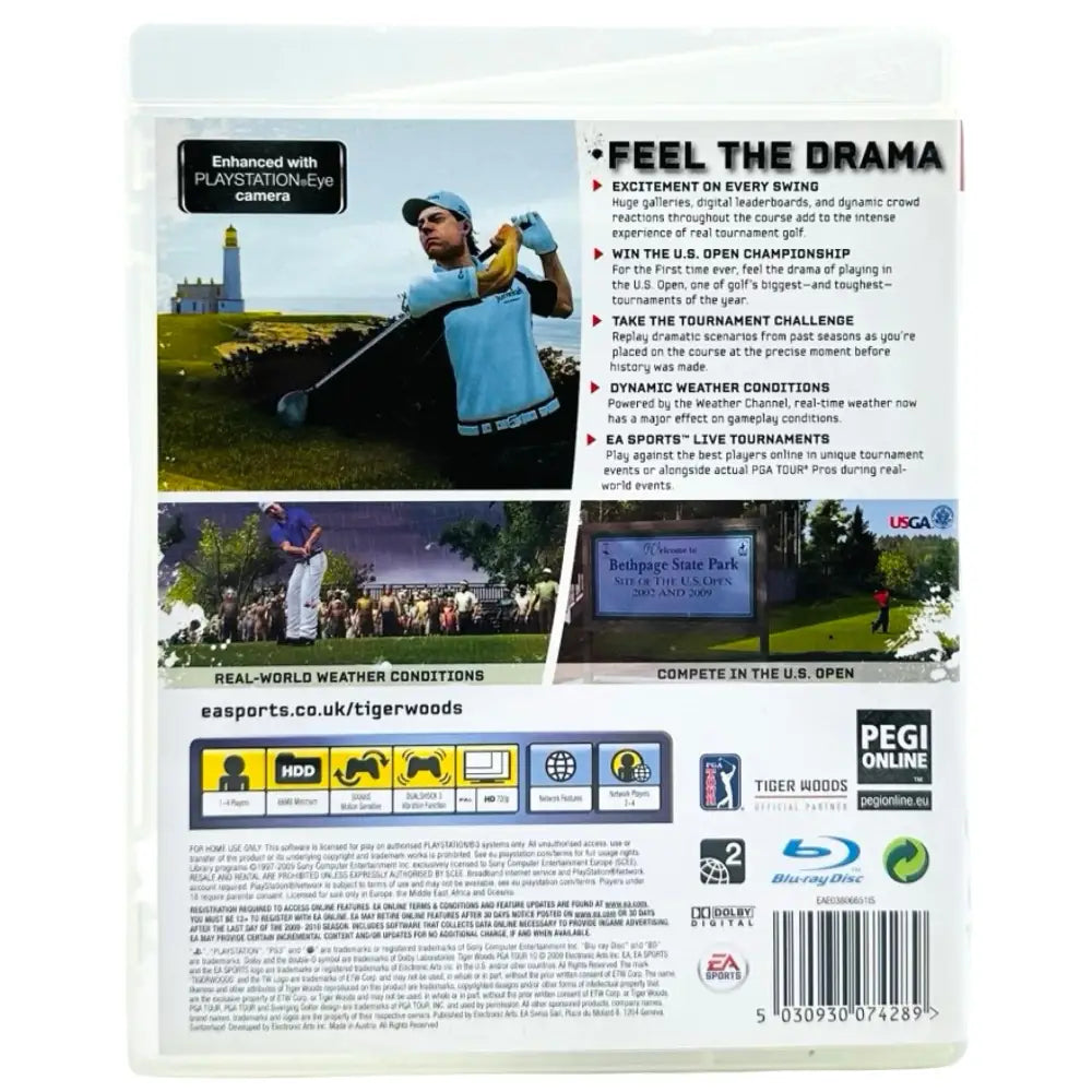 PS3: Tiger Woods PGA Tour 10 - Spill