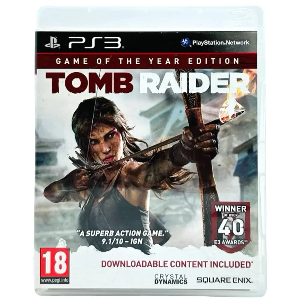 PS3: Tomb Raider [Game Of The Year Edition] - Spill