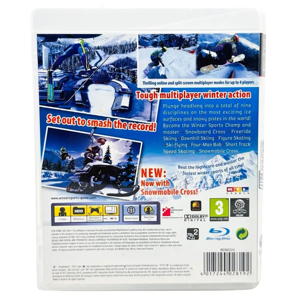 PS3: Winter Sports 2011: Go For Gold - RetroGaming.no