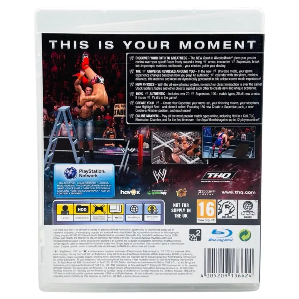 PS3: WWE Smackdown Vs. Raw 2011 - RetroGaming.no