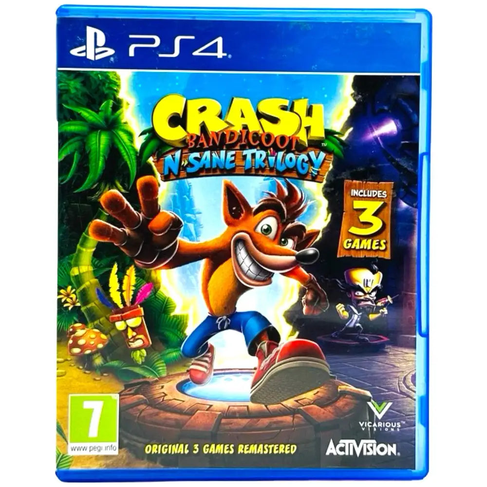 PS4: Crash Bandicoot N. Sane Trilogy - RetroGaming.no