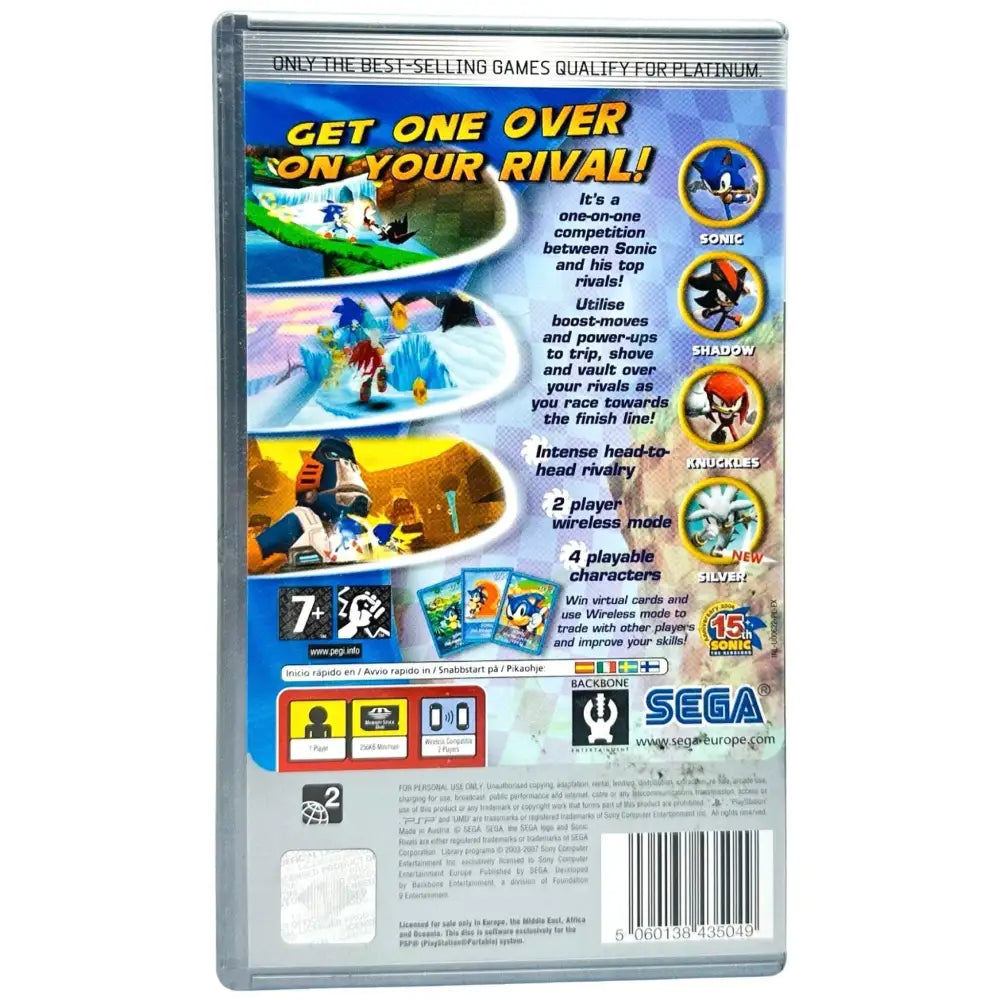 PSP: Sonic Rivals - RetroGaming.no