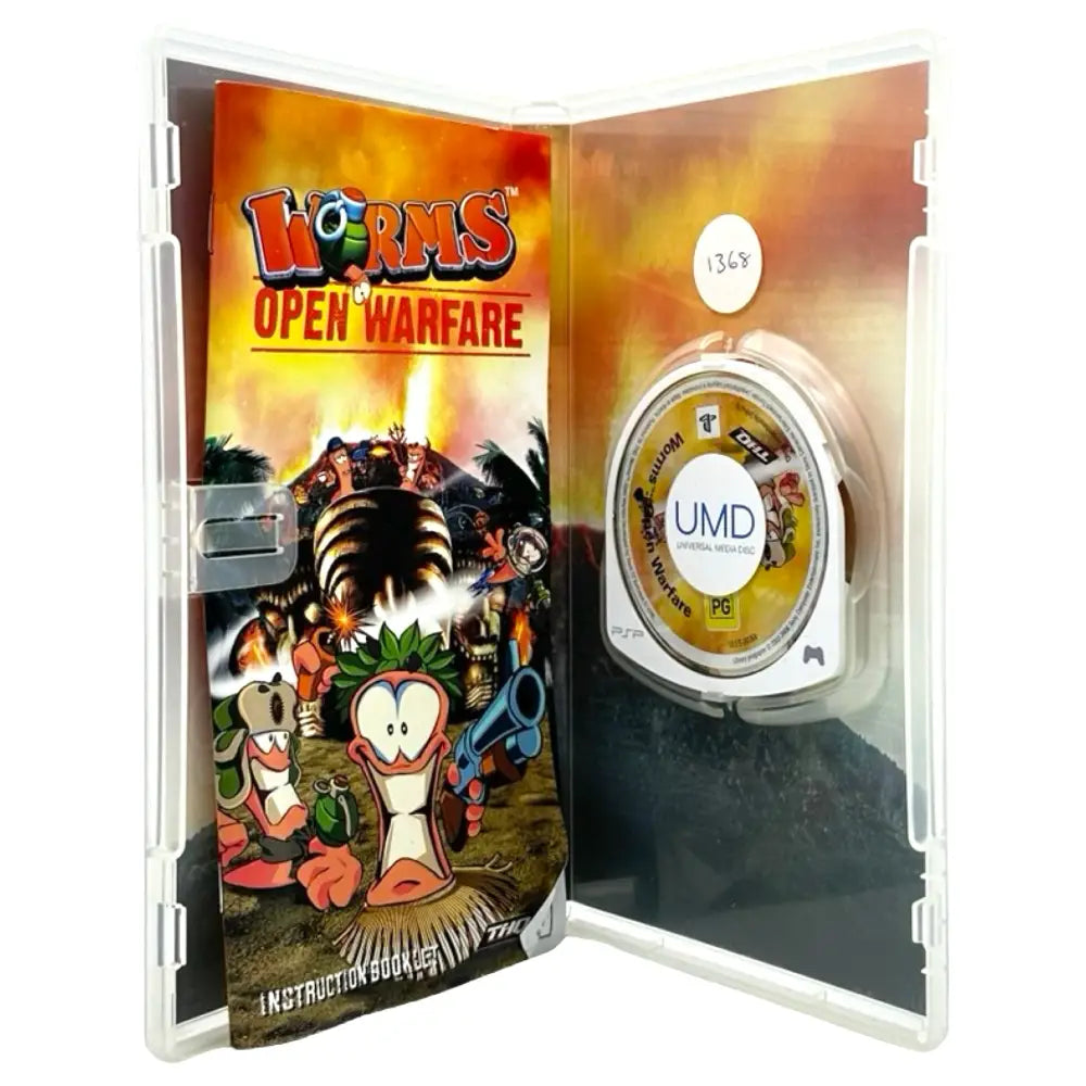 Worms: Open Warfare - PSP Spill