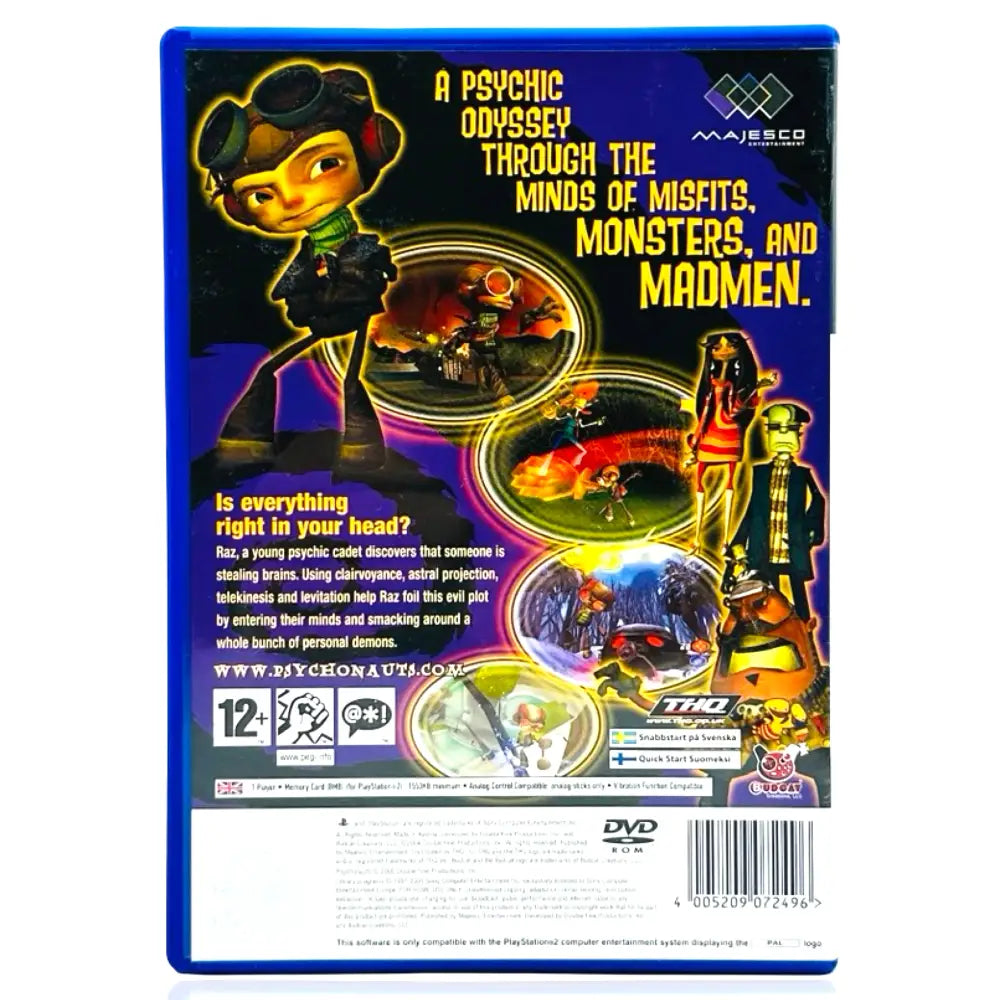 Psychonauts - PlayStation 2 (PS2) Spill